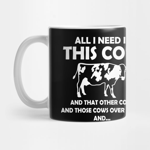 All I Need Is This Cow That Cow And Those Cows Over There by Miya009